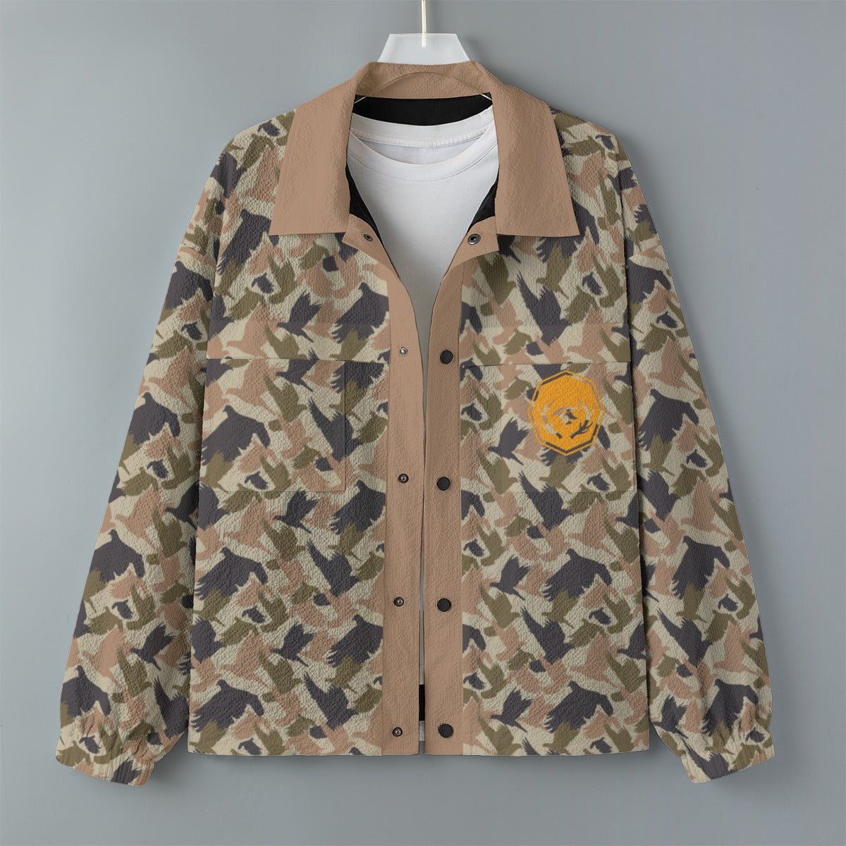 Dove Camo Men's Lapel Jacket