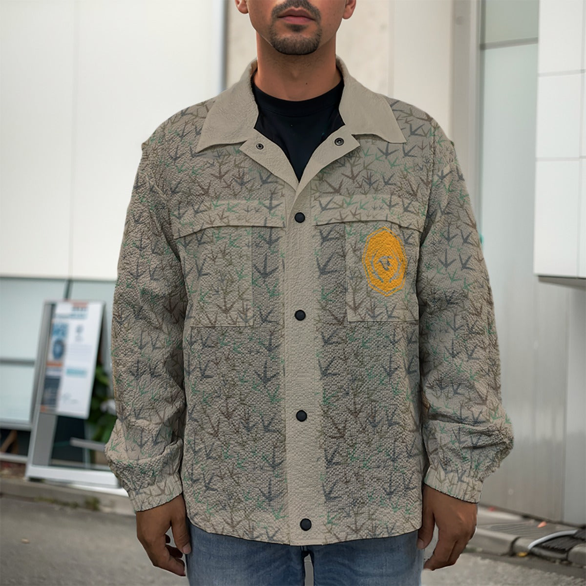 Turkey Men's Casual Lapel Jacket