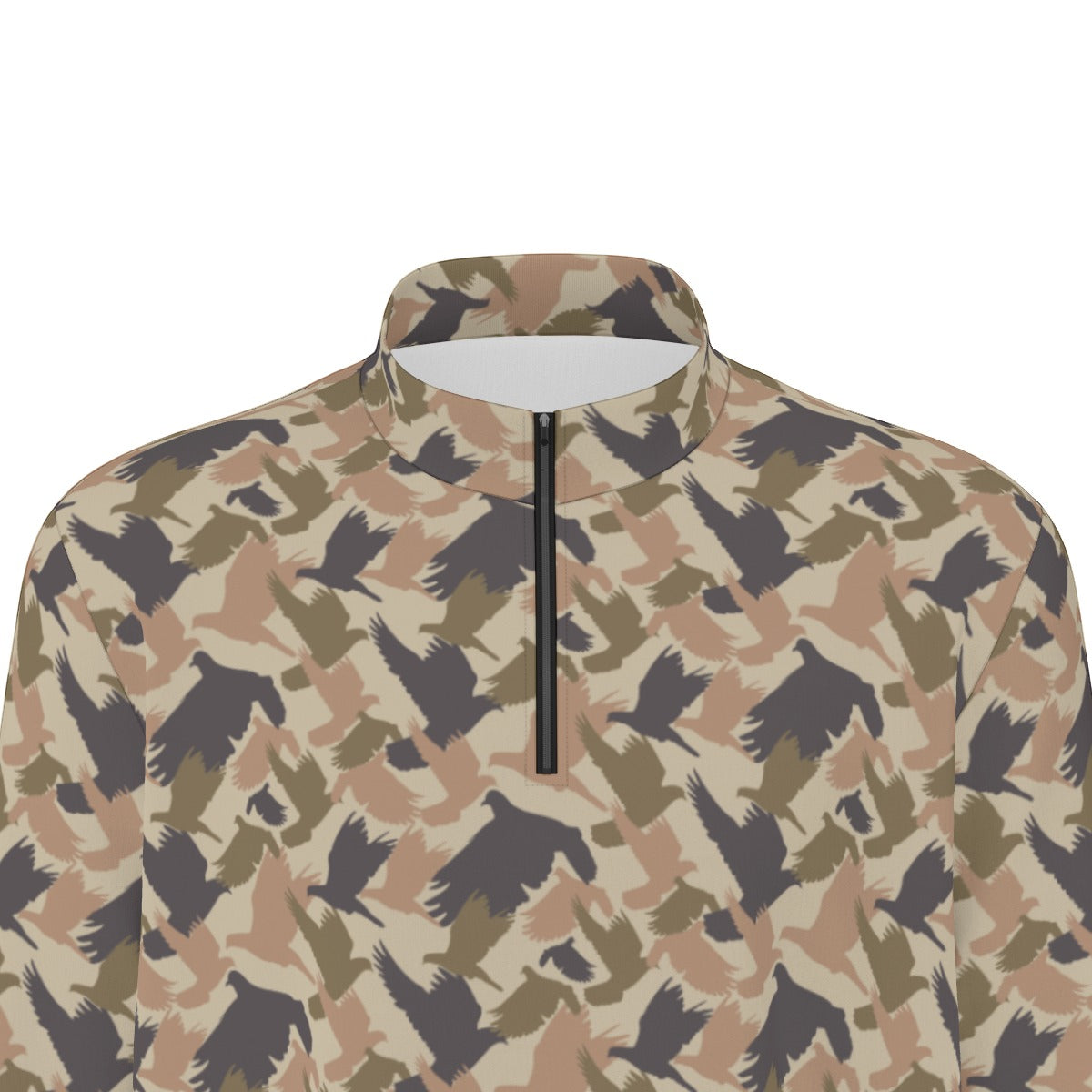 Dove Camo Men's Half Zip Pullover