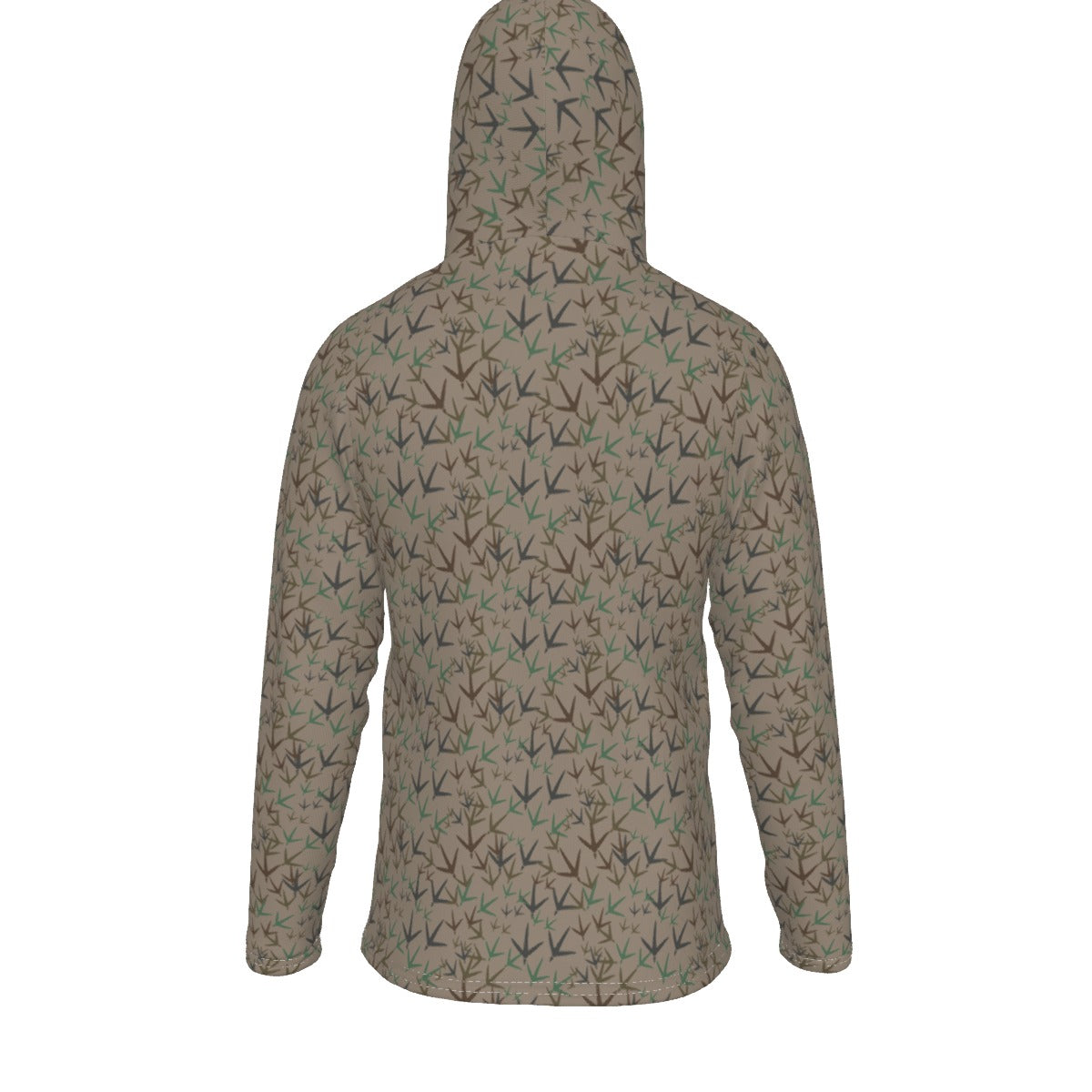 Turkey Men's Pullover Hoodie With Mask