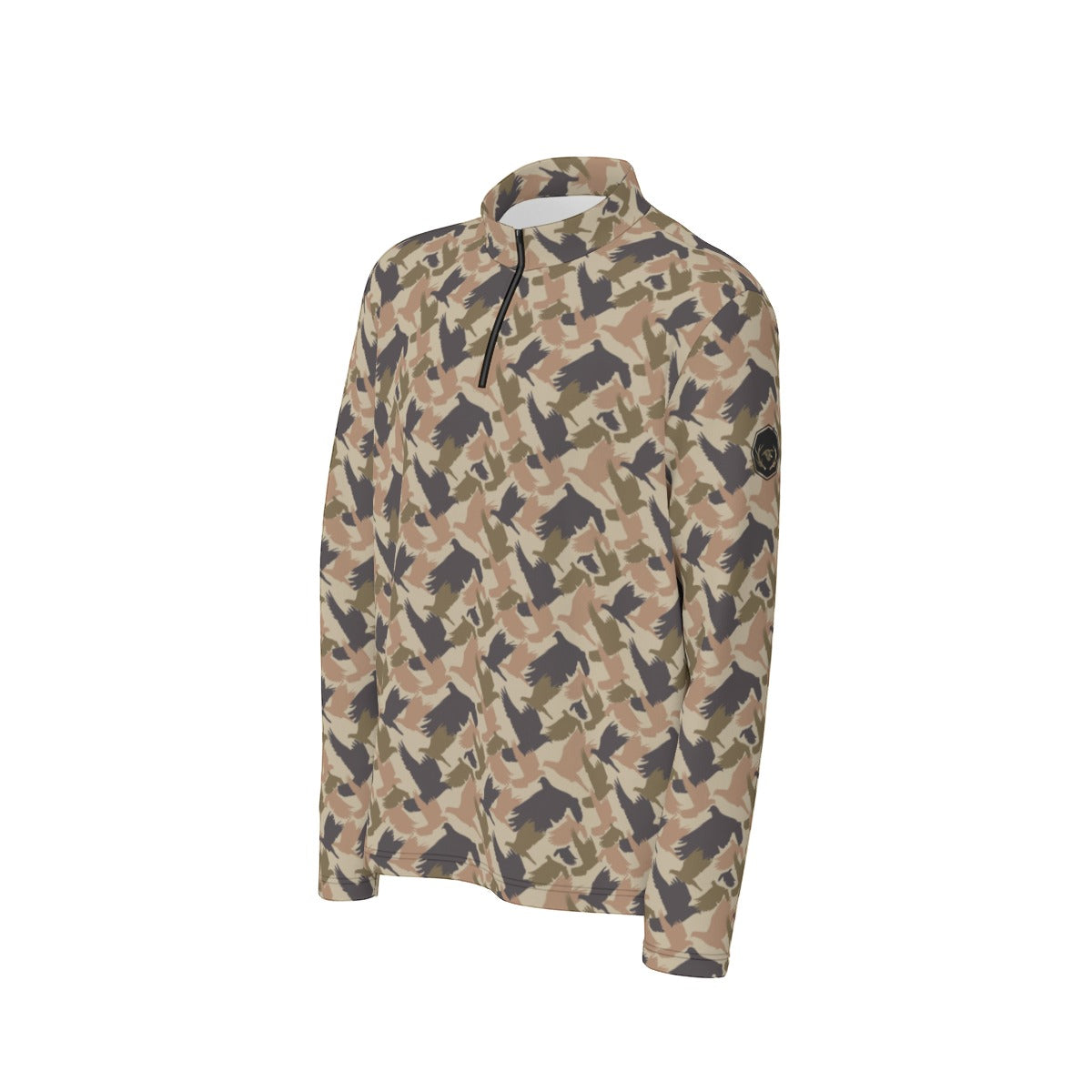 Dove Camo Men's Half Zip Pullover