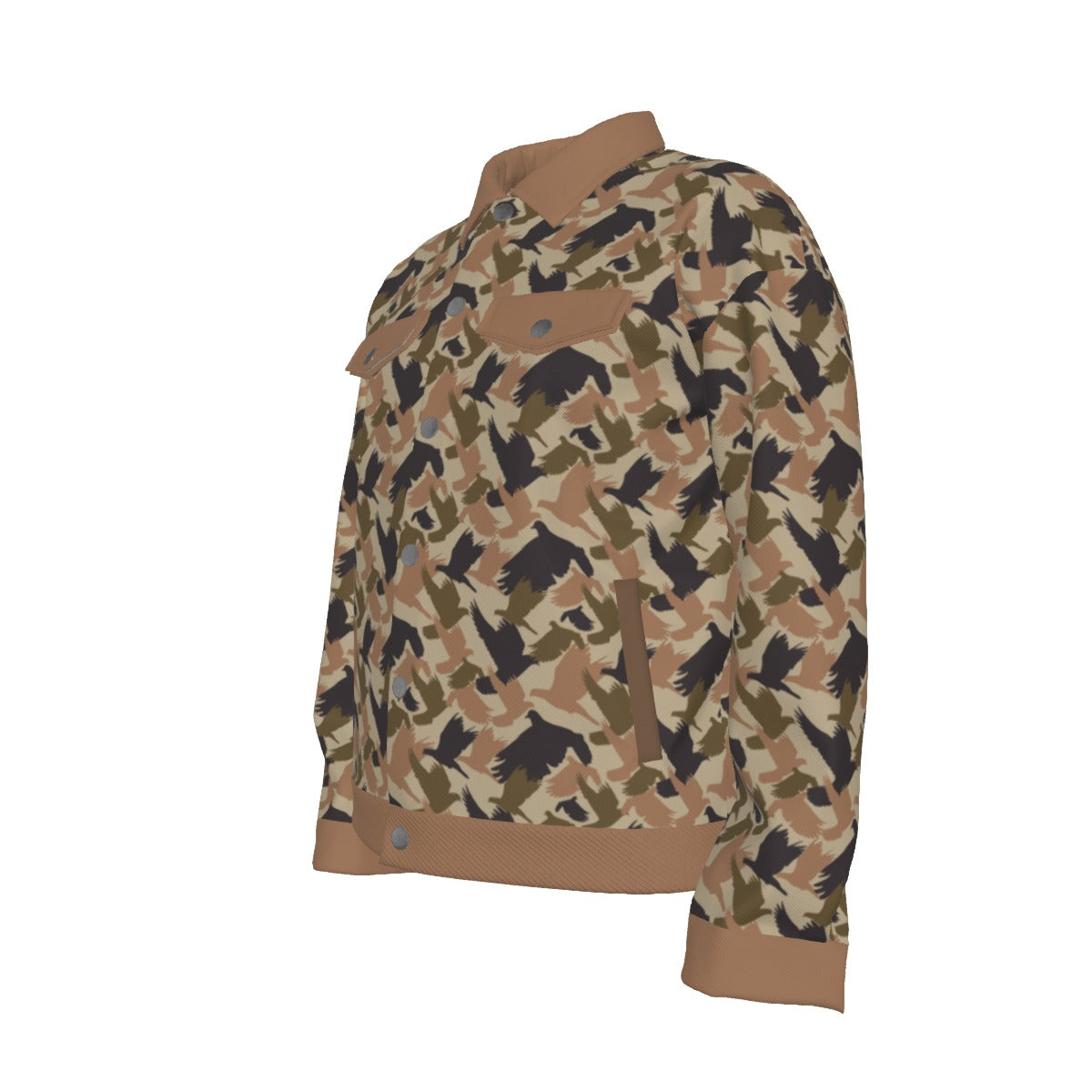 Dove Camo Unisex Lapel Jacket