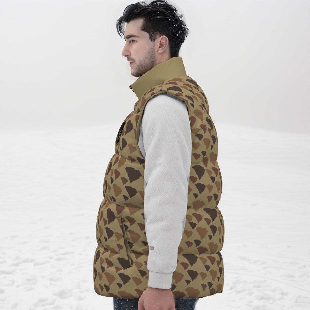 SC Camo Unisex Down Vest