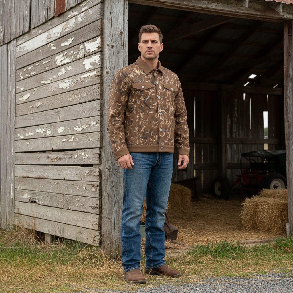 BuckThread Unisex Lapel Jacket