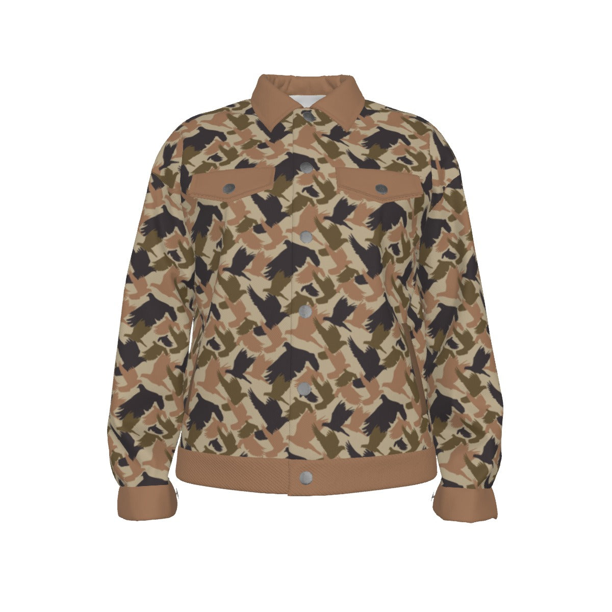 Dove Camo Unisex Lapel Jacket