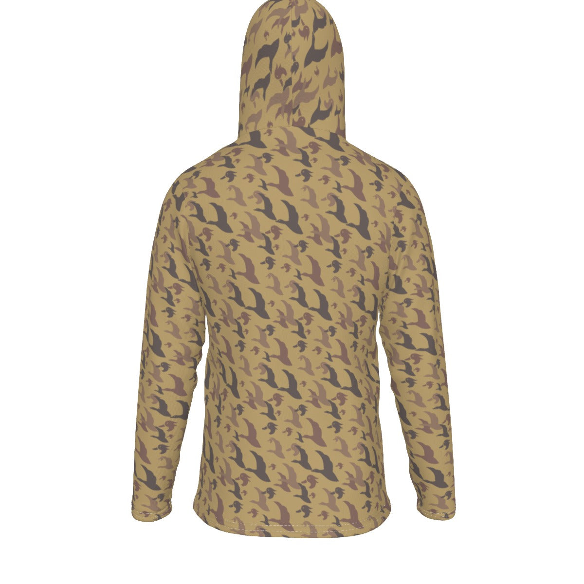 DuckThread Men's Pullover Hoodie With Mask