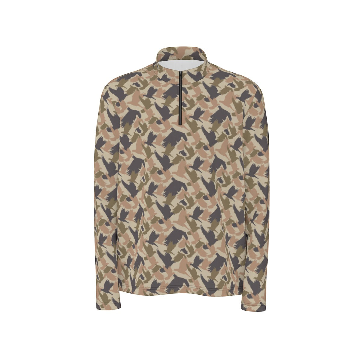 Dove Camo Men's Half Zip Pullover