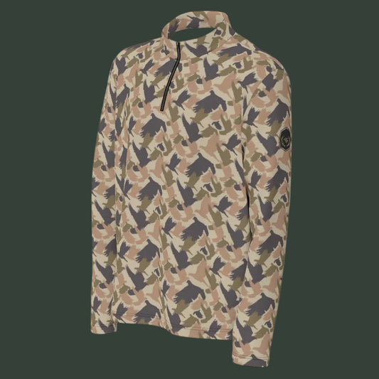 Dove Camo Tidal Quarter Zip