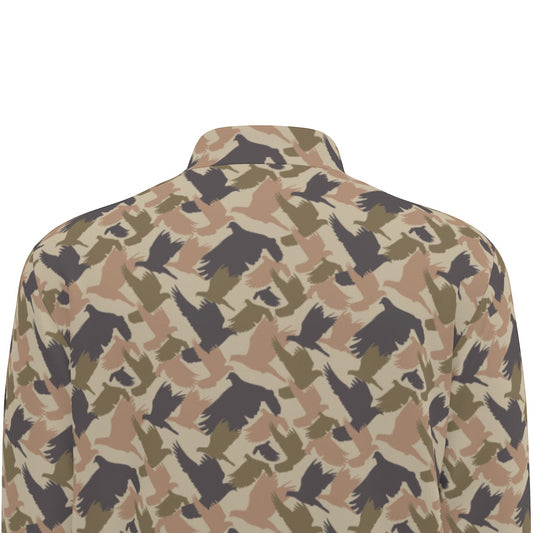 Dove Camo Men's Half Zip Pullover