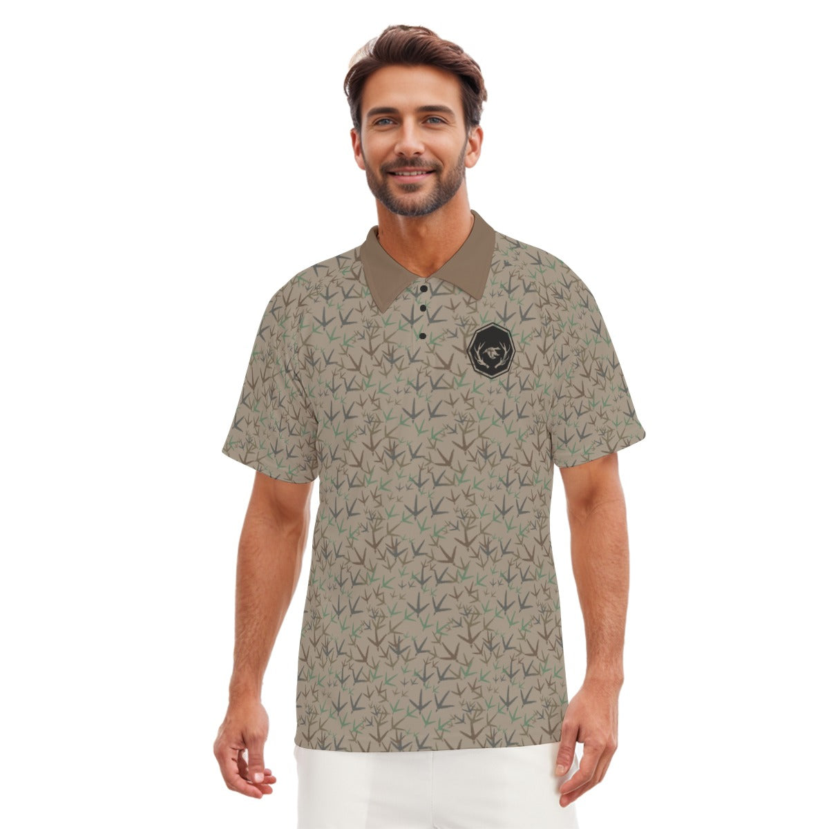 Turkey Men's Short Sleeve Polo Shirt