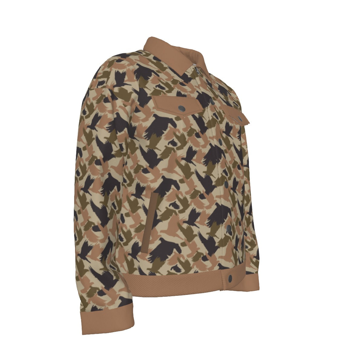 Dove Camo Unisex Lapel Jacket