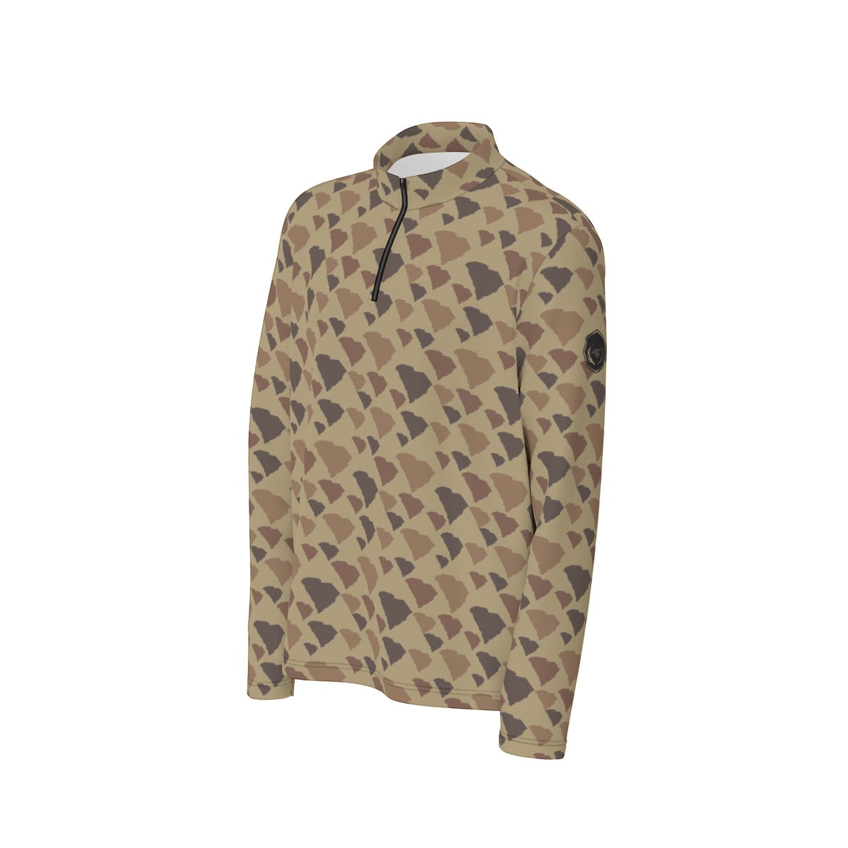 SC Camo Men's Half Zip Pullover