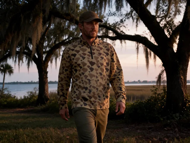 SC Camo Tidal Quarter Zip