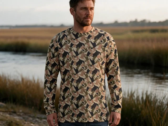 Dove Camo Flatwater Long Sleeve