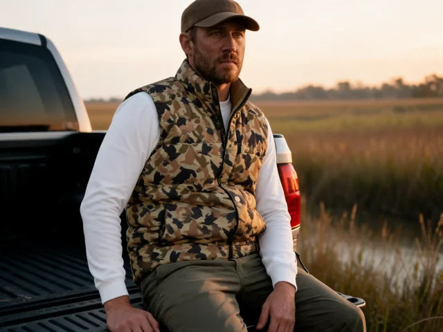 Dove Camo Blind Vest